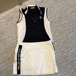 Black and White Golf Outfit